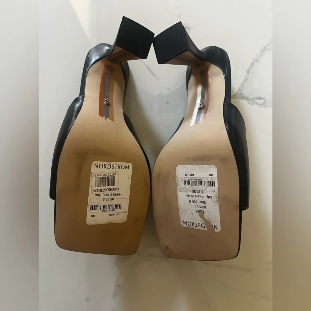 Black Nordstrom Heels sz 8